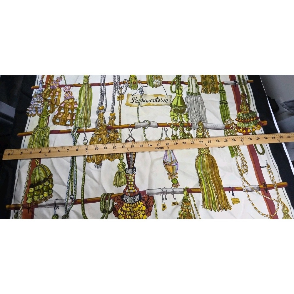 Hermes Silk Scarf: Passementerie - Picture 4 of 9